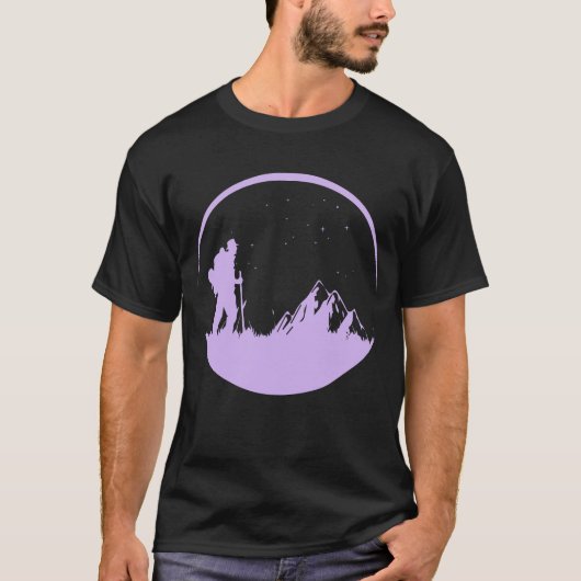 ナイトハイキングスターズマウンテンズ Tシャツ (正面)