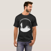 ナイトハイキングスターズマウンテンズ Tシャツ (正面フル)