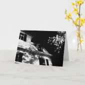 『ナイトハウス』ハロウィンカード カード (黄色い花)