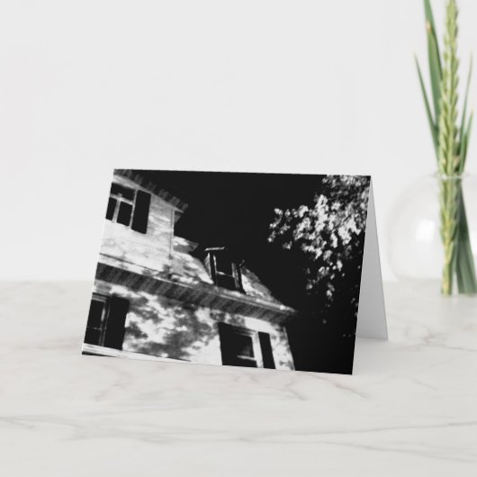 『ナイトハウス』ハロウィンカード カード (正面)