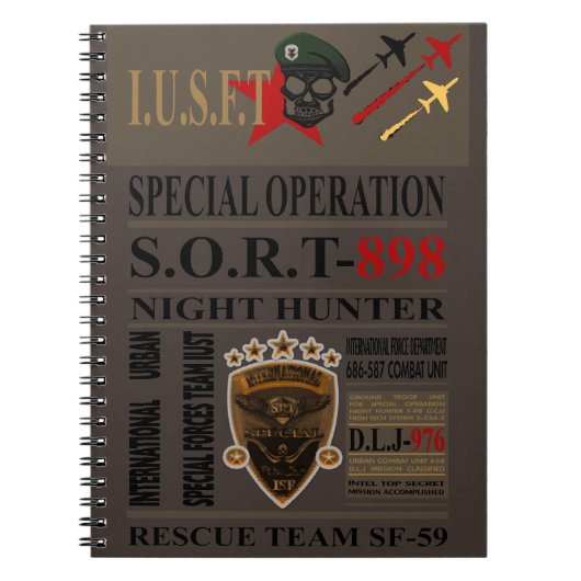 ナイトハンター ノートブック (正面)