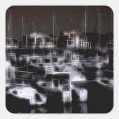 ナイトハーバーのデジタル効果スタイル"impression" スクエアシール (正面)