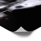 ナイトハーバーのデジタル効果スタイル"impression" ポスター (角)