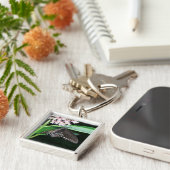 ナイトバタフライブラックアゲハチョウアットシェナンドア キーホルダー (側面)