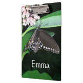 ナイトバタフライブラックアゲハチョウアットシェナンドア クリップボード (左)