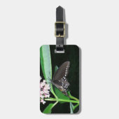 ナイトバタフライブラックアゲハチョウアットシェナンドア ラゲッジタグ (正面縦)