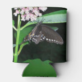 ナイトバタフライブラックアゲハチョウアットシェナンドア 缶クーラー (裏面)