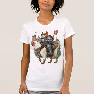 ナイトパップ � 中世の英雄犬 Tシャツ