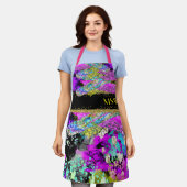 ナイトパーティーまたはサロングラムエプロン エプロン (着用した状態)