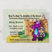 ナイトパーティー 招待状 (正面/裏面)