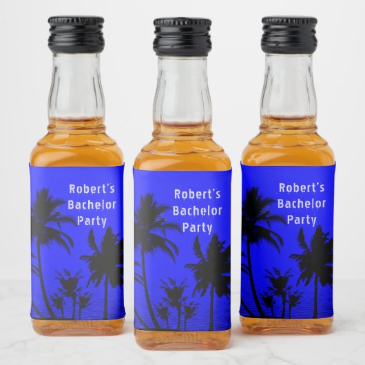 ナイトパームズバチュラーパーティ リキュールボトルラベル (ボトル)