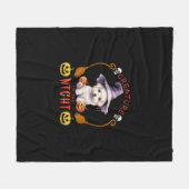 ナイトビコンフリーズの生き物 フリースブランケット (正面(横))