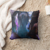 ナイトピローのキラキラした洞窟 クッション (ブランケット)