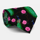 ナイトピーコック庭園 ネクタイ (ロール)