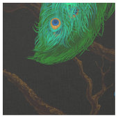 ナイトピーコック庭園 ファブリック (クローズアップ)