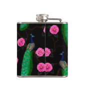 ナイトピーコック庭園 フラスク (裏面)