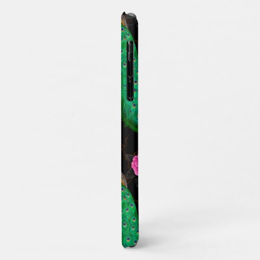 ナイトピーコック庭園 Case-Mate iPhoneケース (裏面/左)