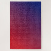 ナイトファイア明るい赤から濃い青のグラデーション ジグソーパズル (縦)