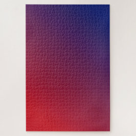 ナイトファイア明るい赤から濃い青のグラデーション ジグソーパズル