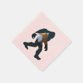 ナイトフォレストビッグフット スタンダードカクテルナプキン (角)