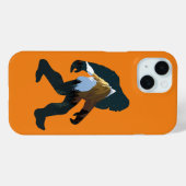 ナイトフォレストビッグフット Case-Mate iPhoneケース (裏面 (横))