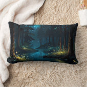 ナイトフォレスト装飾用クッション ランバークッション (ブランケット)