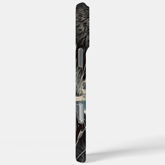 ナイトフォールのエレガンス:バッファロー反射 Case-Mate iPhoneケース (裏面 / 右)