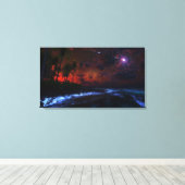 ナイトフォールキャンバスプリント キャンバスプリント (インサイチュ (ウッドフロア))