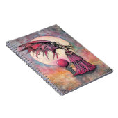 ナイトフォールフェアリーファンタジーアートバイモリーハリソン ノートブック (右側)