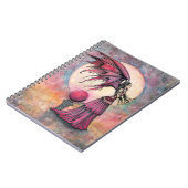 ナイトフォールフェアリーファンタジーアートバイモリーハリソン ノートブック (左側)