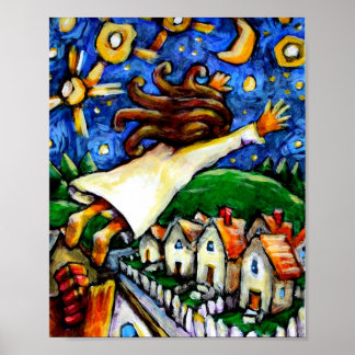 ナイトフォールプリント ポスター