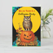 ナイトフクロウフルムーンハローウィンパーティ 招待状 (スタンド正面)