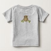 ナイトフクロウベビー ベビーTシャツ (裏面)