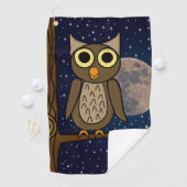 ナイトフクロウ ゴルフタオル (インサイチュ)