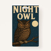 ナイトフクロウ バッジ (正面)
