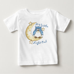 ナイトフクロウ ベビーTシャツ