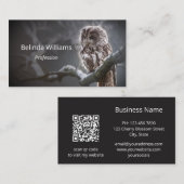 ナイトフクロウ 名刺 (正面/裏面)