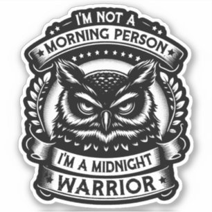 ナイトフクロウ – midnight warrior シール