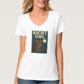 ナイトフクロウ Tシャツ (正面)