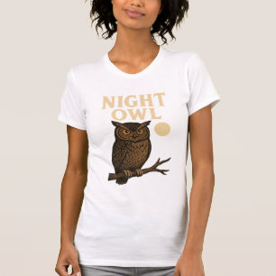 ナイトフクロウTシャツ Tシャツ