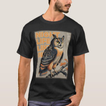 ナイトフクロウTシャツ