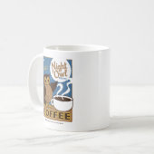 ナイトフクロコーヒー コーヒーマグカップ (正面左)