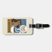 ナイトフクロコーヒー ラゲッジタグ (正面横)