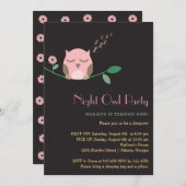 ナイトフクロムランバーバースデーパーティー 招待状 (正面/裏面)