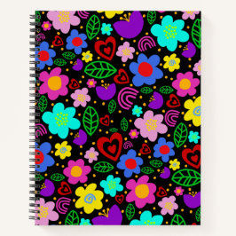 ナイトフラワーガーデン ノートブック