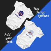 ナイトフールおもしろいズ漫画カスタム文字 ベビーボディスーツ