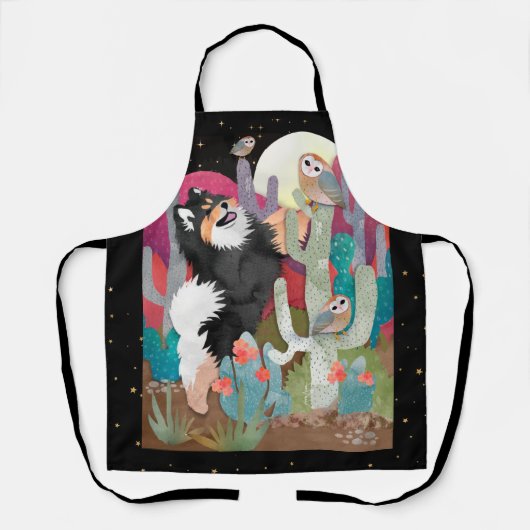 ナイトフールズフィンランドラプンドグルーミングエプロン エプロン (正面)