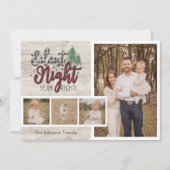 ナイトフ静かァミおもしろいリスマスカード シーズンカード (正面)