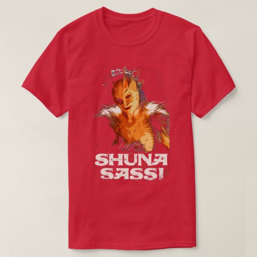 ナイトブリードのシュナサシ Tシャツ (デザイン正面)