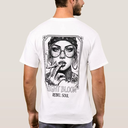ナイトブルーム リベルソウル Tシャツ (裏面)